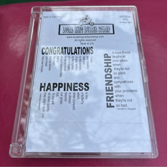 Assorted Craft Stamp LOT - Picture 7 of 10